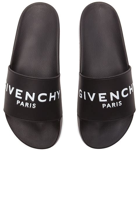 givenchy embossed rubber sandal|givenchy sandals men's.